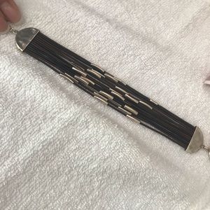 Black and brown bracelet